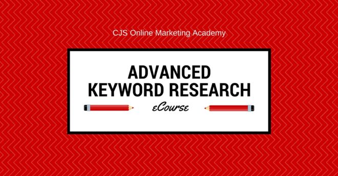 Free Ecourse: Advanced Keyword Research